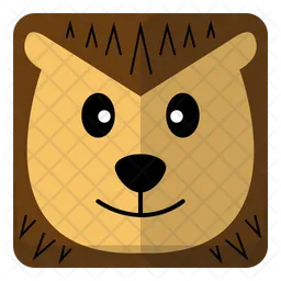 Porcupine Head  Icon