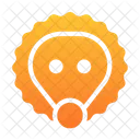 Porcupine Head Thorn Head Icon