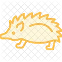 Porcupine Mammal Quills Icon