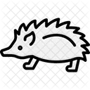 Porcupine Mammal Quills Icon