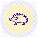 Porcupine Animal Wildlife Icon