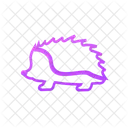 Porcupine Animal Hedgehog Icon