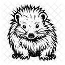 Porcupine Animal Hedgehog Icon