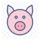 Pig Livestock Farm Icon