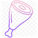 Pork Leg Ham Ham Leg Icon