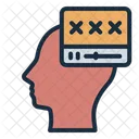 Porn Addiction Screen Head Icon