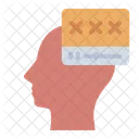 Porn Addiction Screen Head Icon