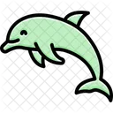 Porpoise Mammal Ocean Icon