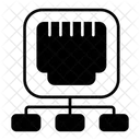 Port Netzwerk Ethernet Stecker Hardware Symbol
