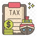 Port Taxes  Icon