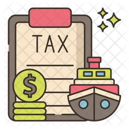 Port Taxes  Icon