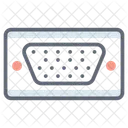 Emplacement VGA Adaptateur VGA Connecteur VGA Icône