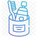 Porta Cepillo De Dientes Icono