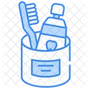 Porta Cepillo De Dientes Icono