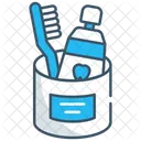 Porta Cepillo De Dientes Icono
