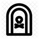 Porta Da Morte Morte Cranio Ícone