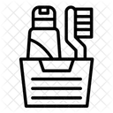 Porta Escovas De Dentes Ícone