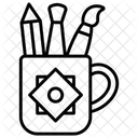 Suporte Escova Dente Ícone