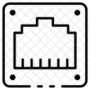 Porta Ethernet Ethernet Rj Ícone