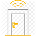 Porta Inteligente Anti Roubo Seguranca Ícone