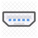 Cabo Usb Conector Icon