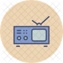 휴대용 텔레비전 Tv 아이콘