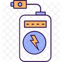 Portable Charger Power Icon