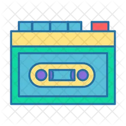 Portable Casette Player  Icon