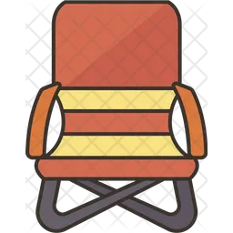 Portable Chair  Icon