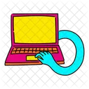 Portable Computer  Icon