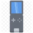 Portable Console Gamepad Video Game Icon