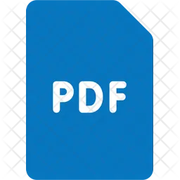 Portable Document Format File  Icon