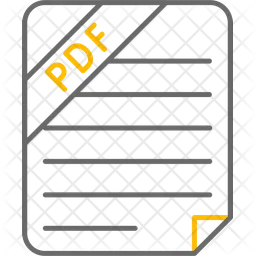 Portable Document Format File  Icon