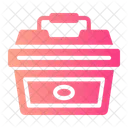Portable Fridge Box Freezer Icon