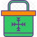 Portable Fridge Ice Box Icon