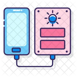 Portable Solar Panel  Icon