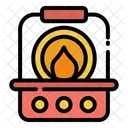 Portable Stove Stove Cooking Icon