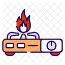 Portable Stove Stove Cooking Icon