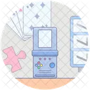 Portable Video Game Gameboy Handheld Game Icon