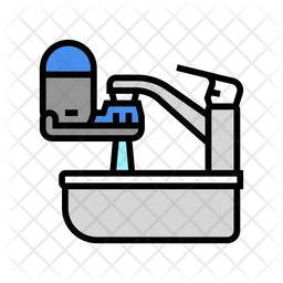 Portable Water Filter  Icon