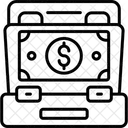 Cartera Riqueza Ricos Icono