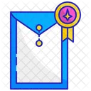 Profesional Cartera Documento Icono