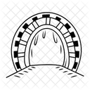 Portail Spatial Entree Tunnel Icon