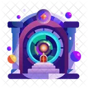 Portal Gate Door Extraterrestrial Icon