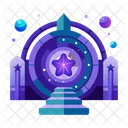 Portal Futuristic Space Portal Icon