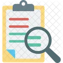 Portapapeles Lupa Buscar Articulo Icono