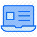 Portatil Orden Menu Icon