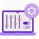 Portatil Configuracion Ecualizador Icon