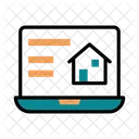 Portatil En Linea Web Icono