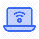 Portatil Wifi Conexion Icono